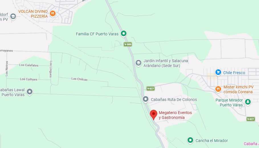 Acceso al recinto de Megaterio Eventos